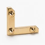 Accessoire de protection d’angle doré