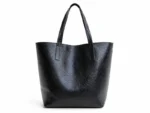 Cuir de Chèvre Pleine Fleur Noir BM 61 – Image 3