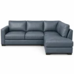 Cuir de vachette italien Gris Bleu Froid « CAV6NU45 » – Image 8