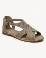 Cuir de vachette italien perforé – gris « BM 23 » – Image 5