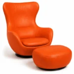 Cuir de Vachette Italien – Hermès Foncé « Arancio X10 » – Image 6