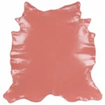 Cuir de vachette verni Rose corail brillant "BM 02"