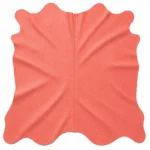 Cuir de Vachette Italien Rose Saumon Corail – « CAV37NU45 »