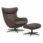 Cuir de vachette italien Taupe rosé froid "MARRONE NU38" – Image 4