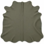 Cuir de vachette italien vert militaire "CAV23NU25"