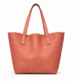 Cuir de Vachette Italien – Corail saumon « BM 33 » – Image 3