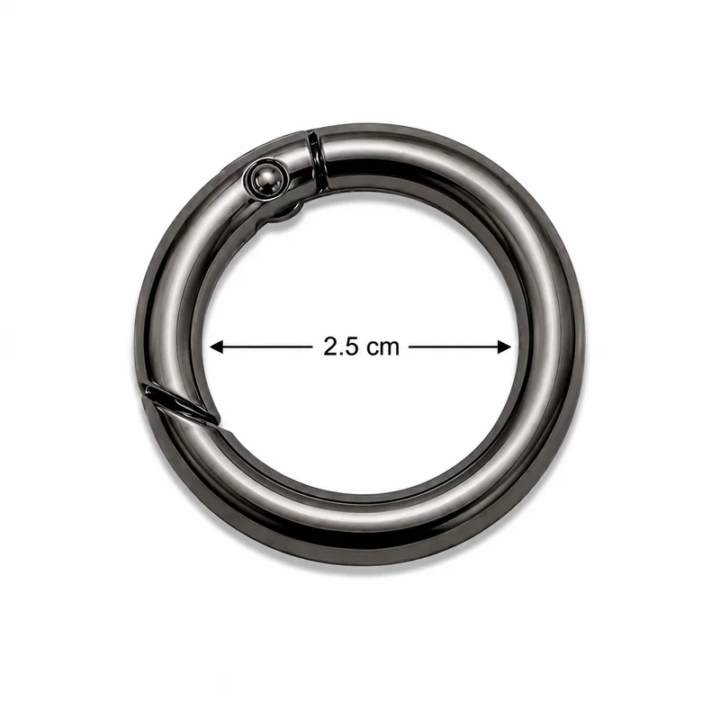 oDtqVaer5CpOCLVc3Ig-j-1786798539197.webp Anneau Mousqueton Rond 2,5 cm Platine – Image 1