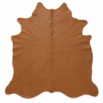 Cuir de vachette italien Camel cognac "CAV26NU14"