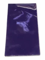 Cuir de vachette verni Violet aubergine brillant "BM 04" – Image 3