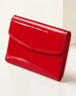 Cuir de vachette verni Rouge éclatant "BM 05" – Image 5