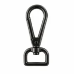 Mousqueton Pivotant à Anneau en D 2 cm Platine – Image 2