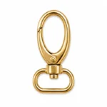Mousqueton Pivotant 2 cm Doré – Image 2