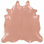 Cuir de vachette verni Beige rosé élégant "BM 03"
