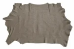 Cuir de vachette italien perforé – gris « BM 23 »