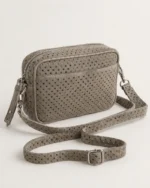 Cuir de vachette italien perforé – gris « BM 23 » – Image 16