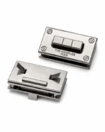 Fermoir tourniquet métallique pour sac argent – Image 3
