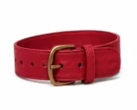 Cuir de Vachette Italien - Rouge framboise « BM 49 » – Image 10