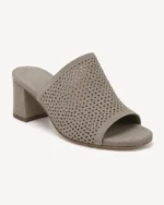 Cuir de vachette italien perforé – gris « BM 23 » – Image 10